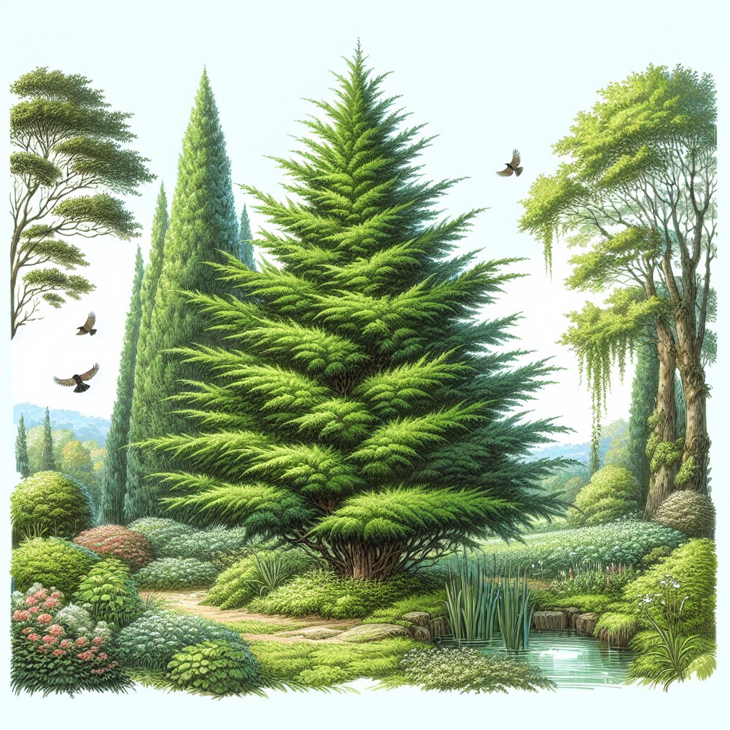 Was ist Thuja und wo wird sie häufig verwendet?