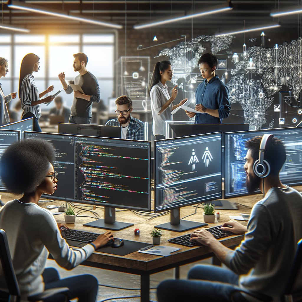 How a Software Development Company supports remote work