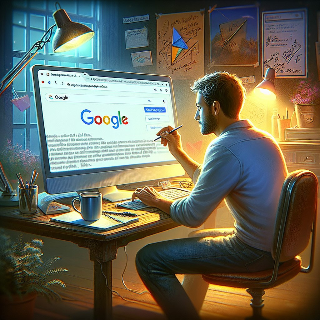 Was ist der erste Schritt, um eine Google Anzeige zu schalten?
